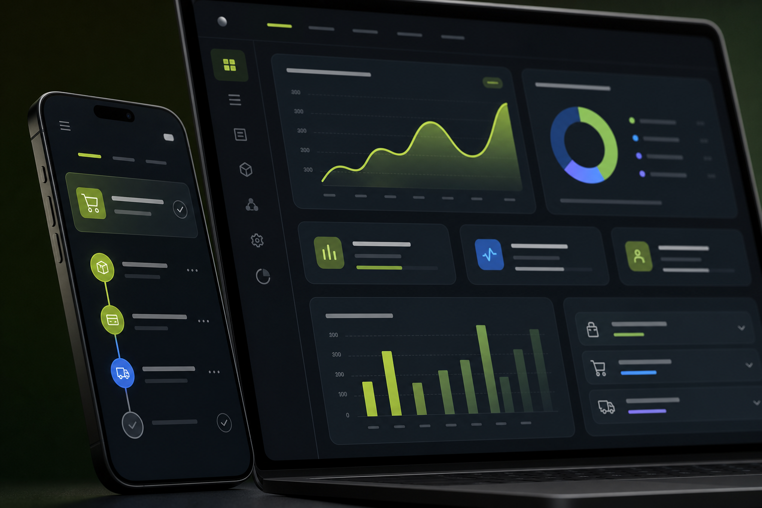 Dashboard interface